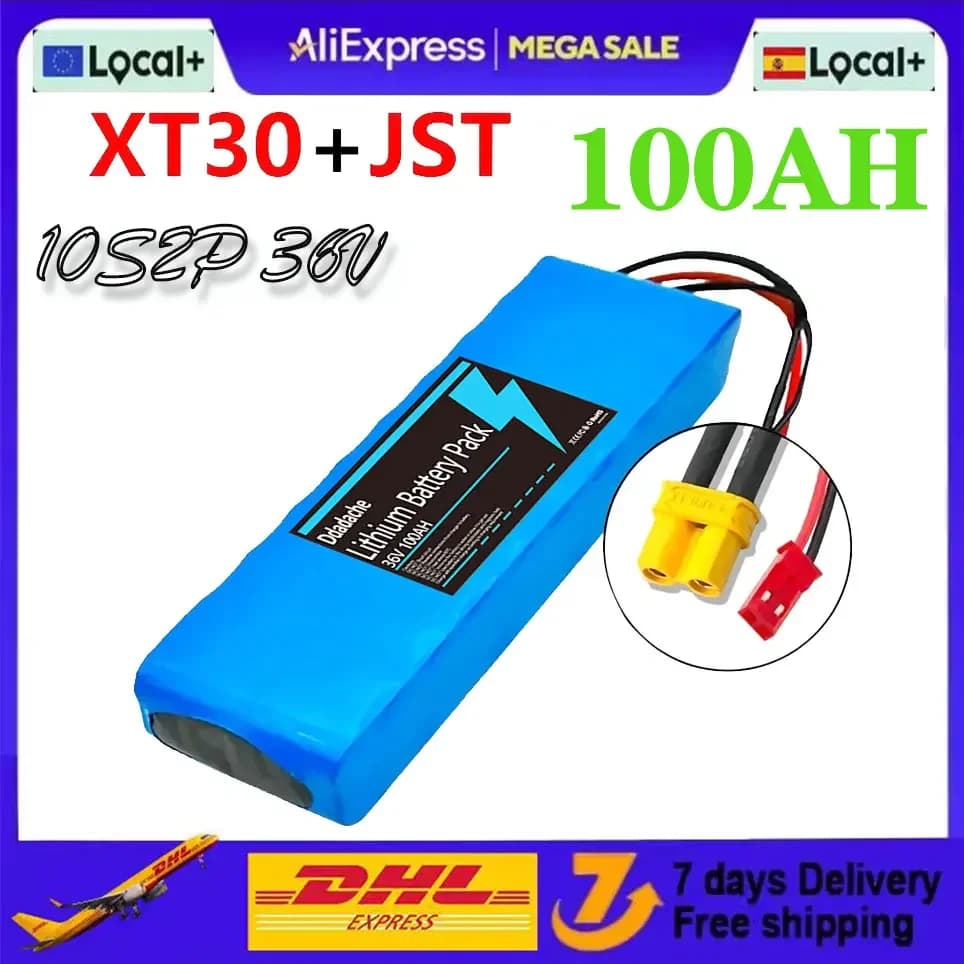10S2P 36V 100000mAh 36V Electric Scooter Battery Lithium Electric Scooter 500W Electric Scooter Battery 36v 10s2p Battery