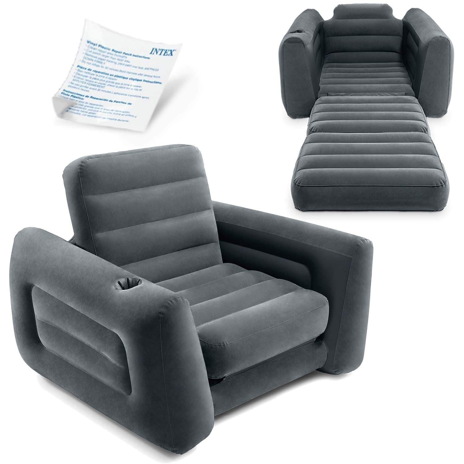 INTEX 66551 yhden hengen puhallettava tuoli