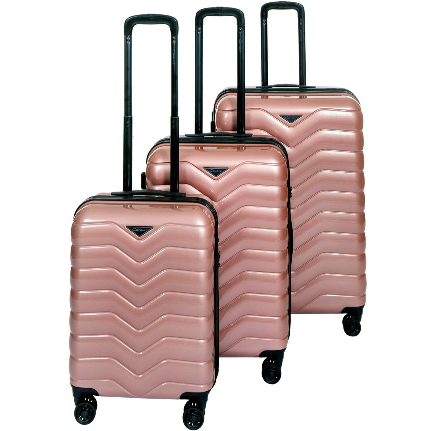 Matkalaukkusetti 3 kpl, pinkki