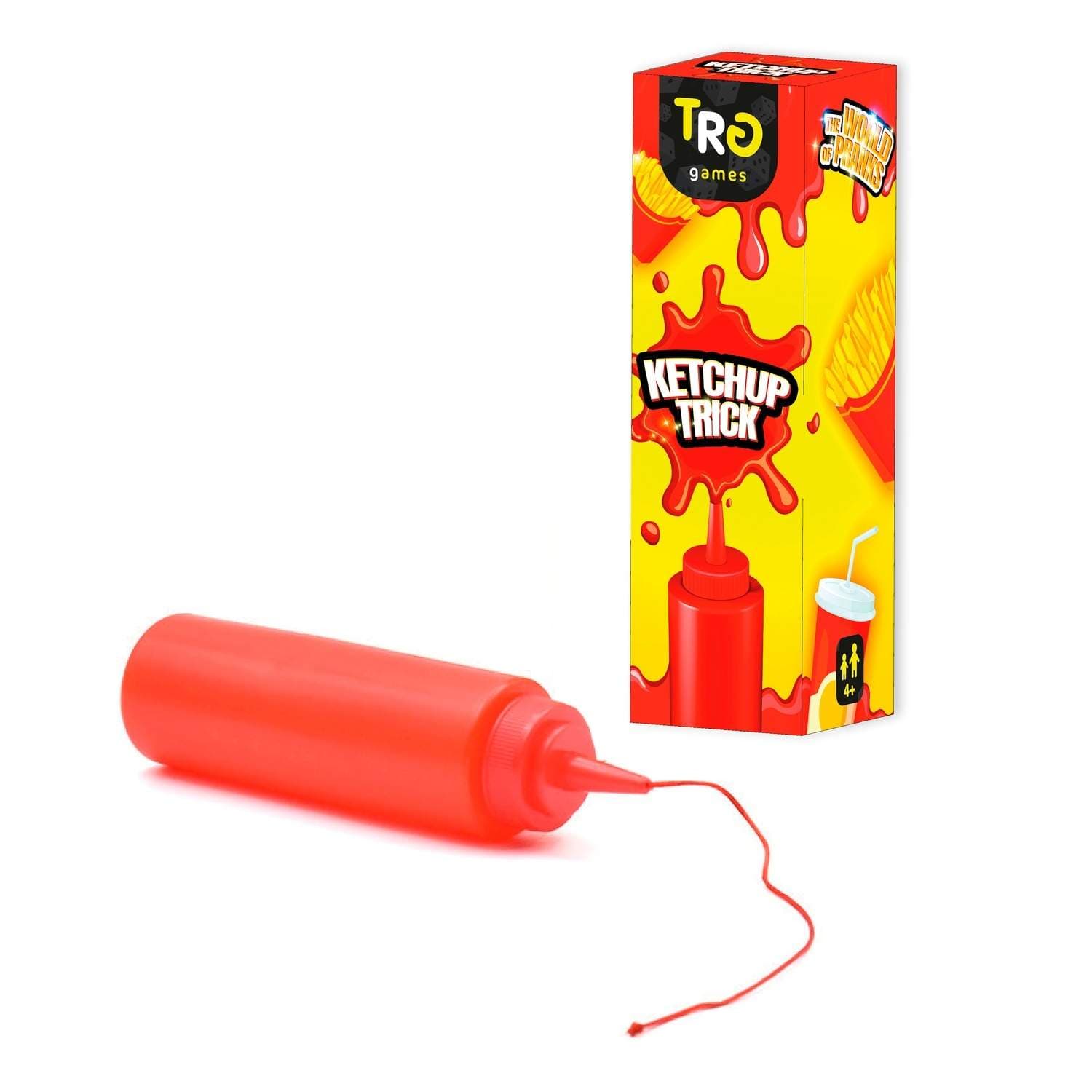 Ketsuppitemppujen esittely, yllätystaikaa lapsille 4+
