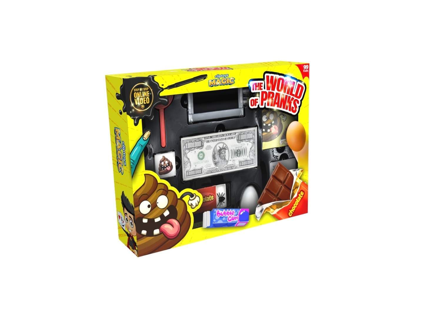 Magic Prank Toys hauskanpitoon, luovaan leikkiin ja viihteeseen
