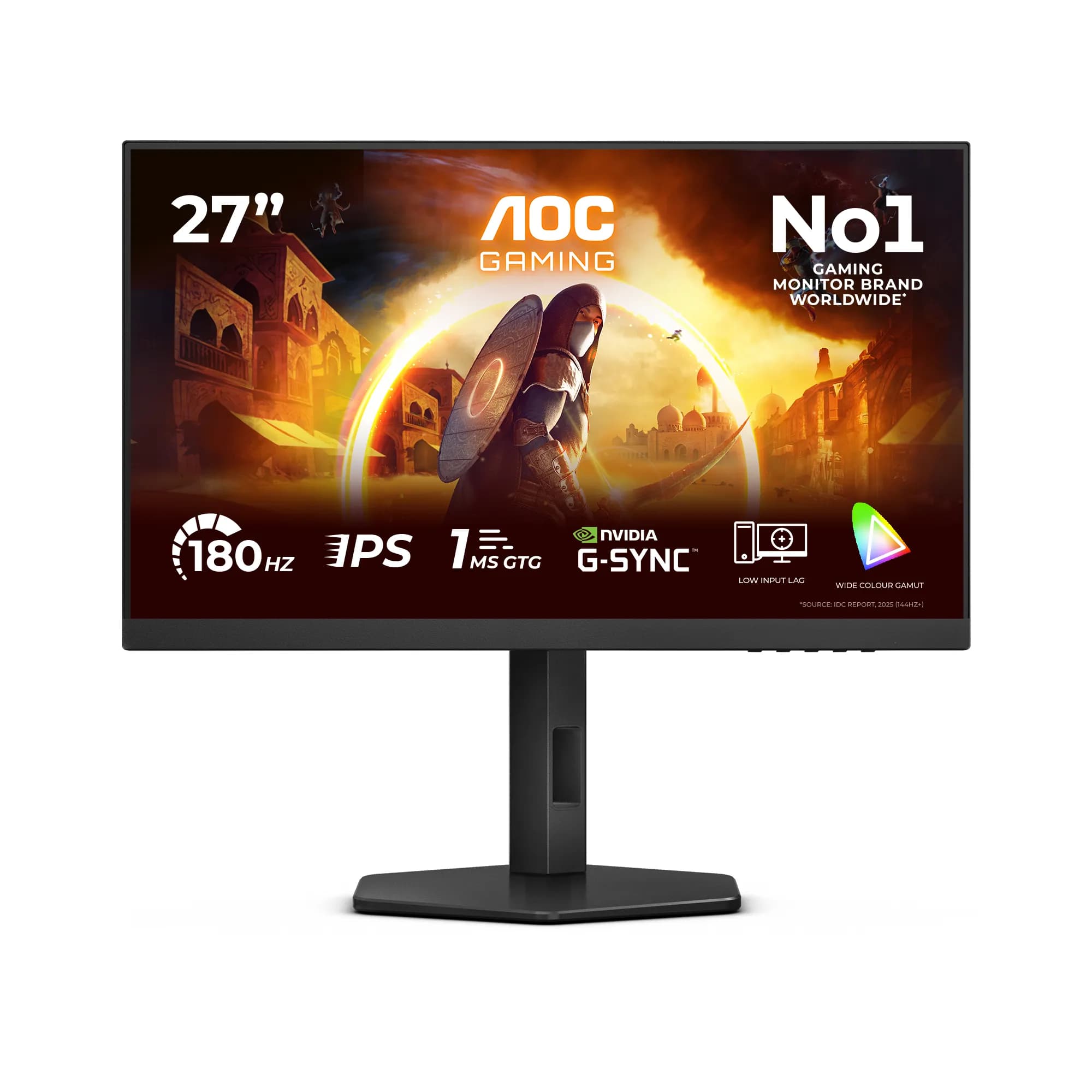 AOC 27G4X 27" Full HD, IPS -pelinäyttö