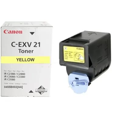 Canon Canon C-EXV 21 Värikasetti keltainen, 14.000 sivua 0455B002 Vastaa: N/A