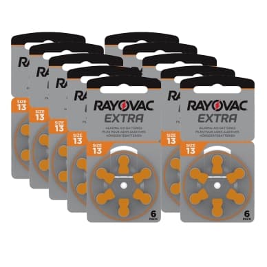 RAYOVAC Rayovac Extra Advanced ACT 13 orange 10-pack 4562-1-10 Vastaa: N/A