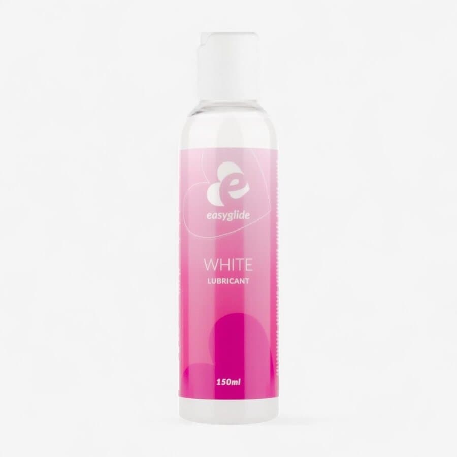 EasyGlide Vesipohjainen Valkoinen Liukuvoide 150 ml – Spermaa Muistuttava, Kondomiystävällinen