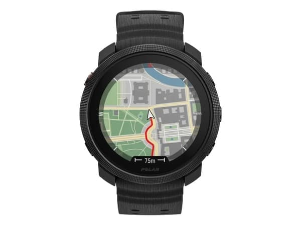 Polar Vantage M3 -älykello. Musta