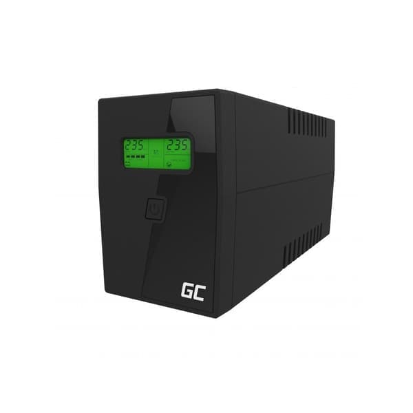 Green Cell 600VA 360W UPS LCD-näytöllä
