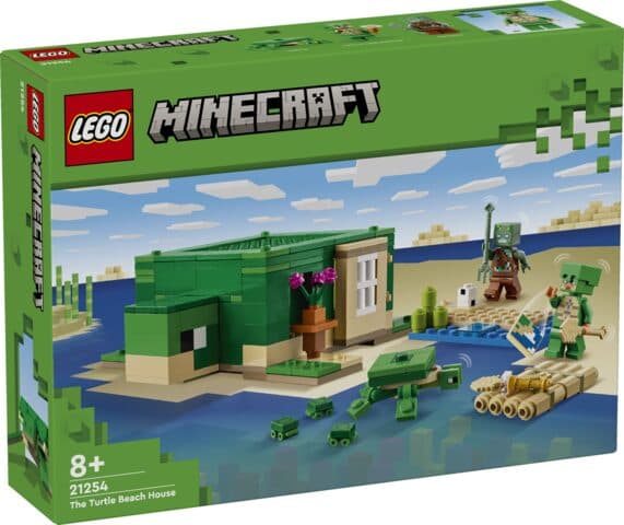 LEGO Minecraft 21254 Kilpikonnarannan Talo