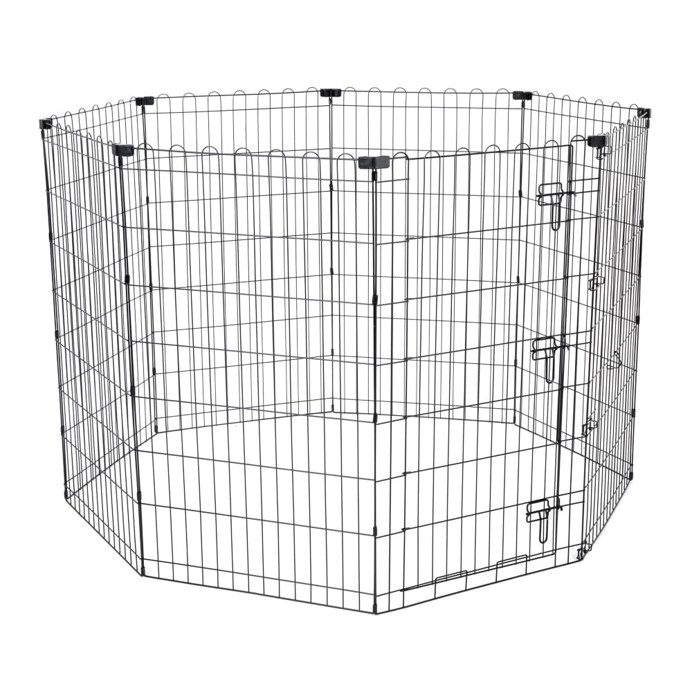 TIAKI -metallinen pentuaitaus korkea 8 paneelia à 61x106cm koira
