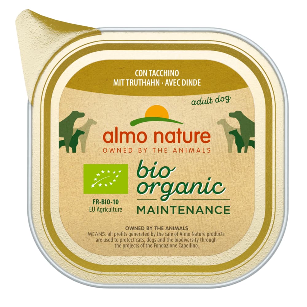 Almo Nature BioOrganic Maintenance luomukalkkuna koiranruoka