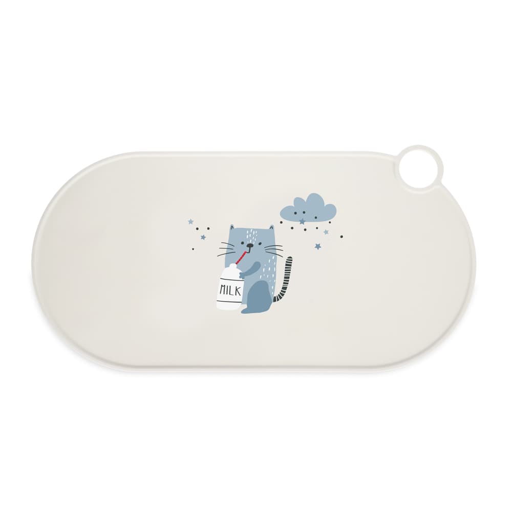 TIAKI Milky Kitty -kupinalusta silikonia 50x25cm