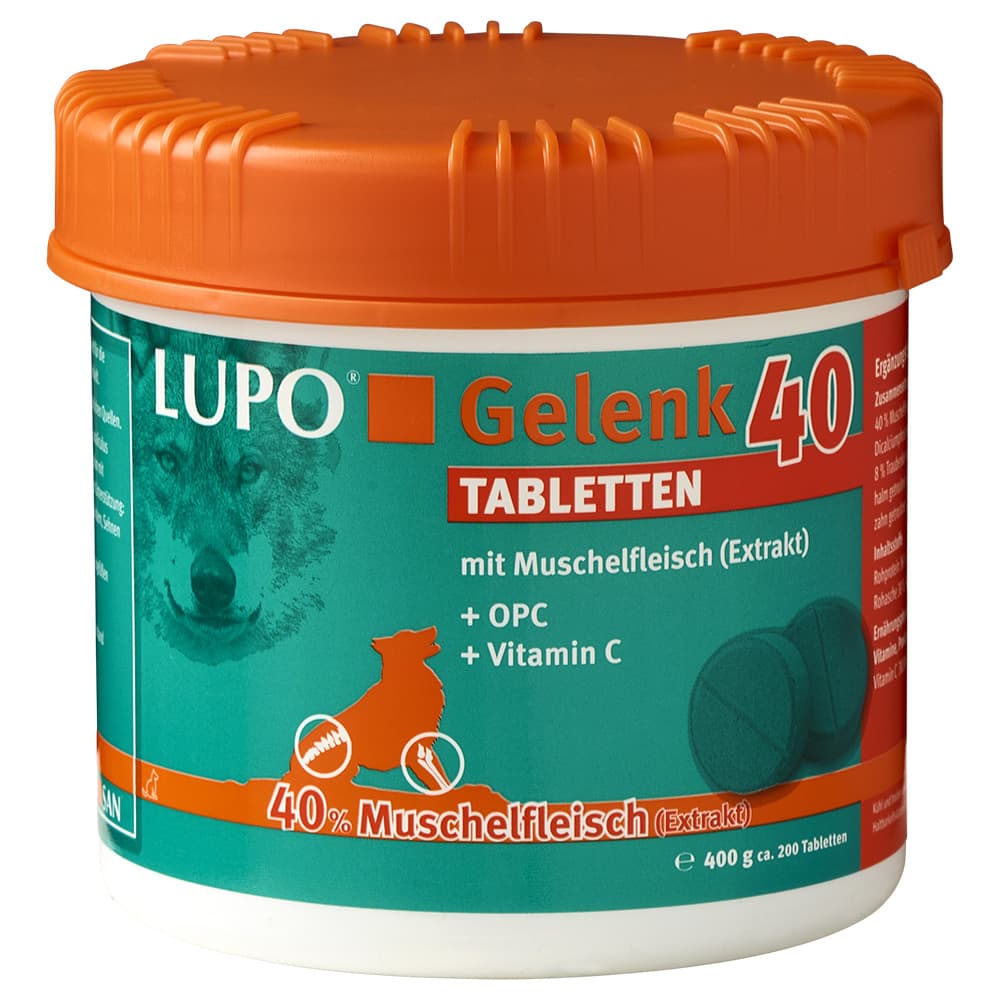 400g LUPO Joint 40 tabletit (n. 200 tablettia) koiralle