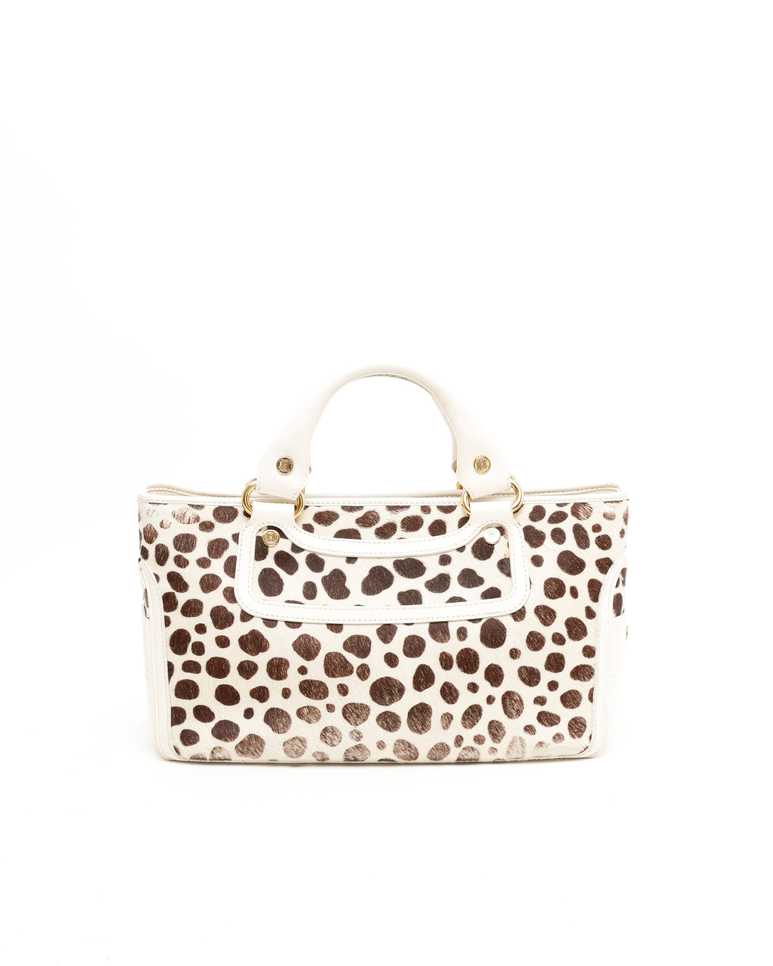 Céline Leopard Boogie Bag