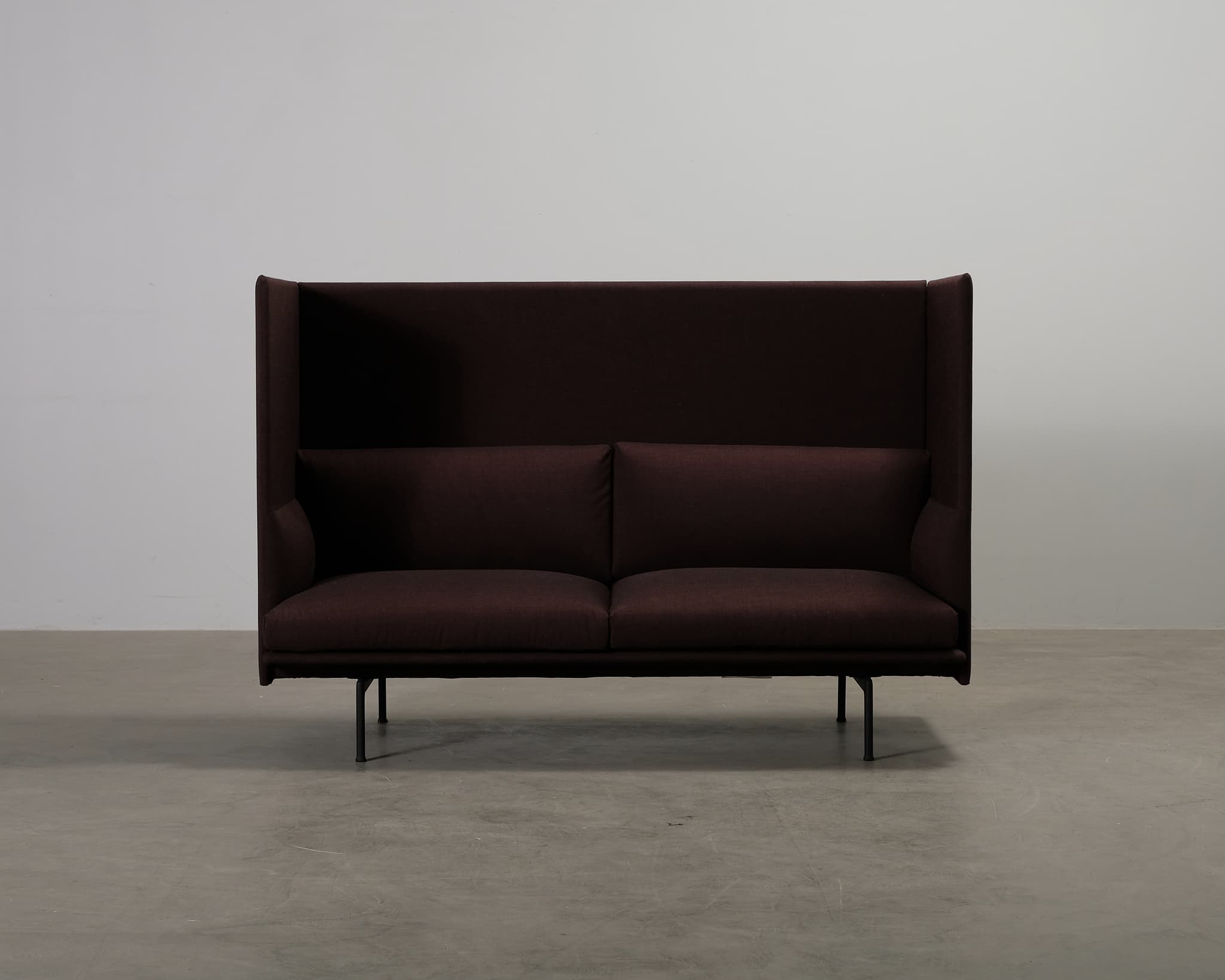 Muuto Outline Highback 2-istuttava sohva