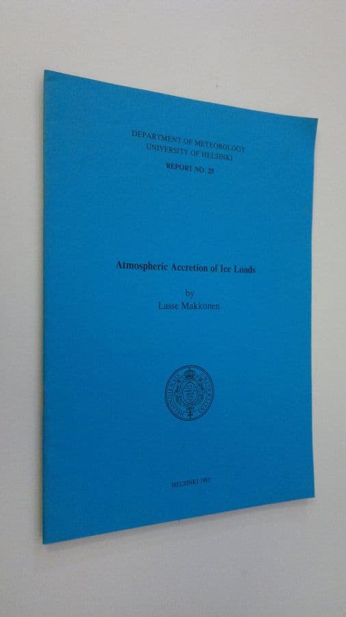 Lasse Makkonen : Atmospheric accretion of ice loads