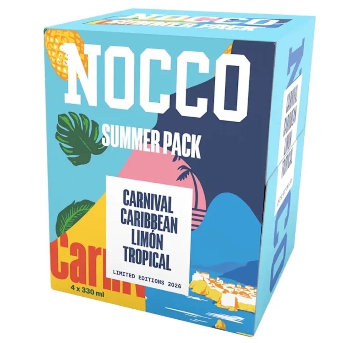 Nocco Summer Mix 330ml 4-Pack