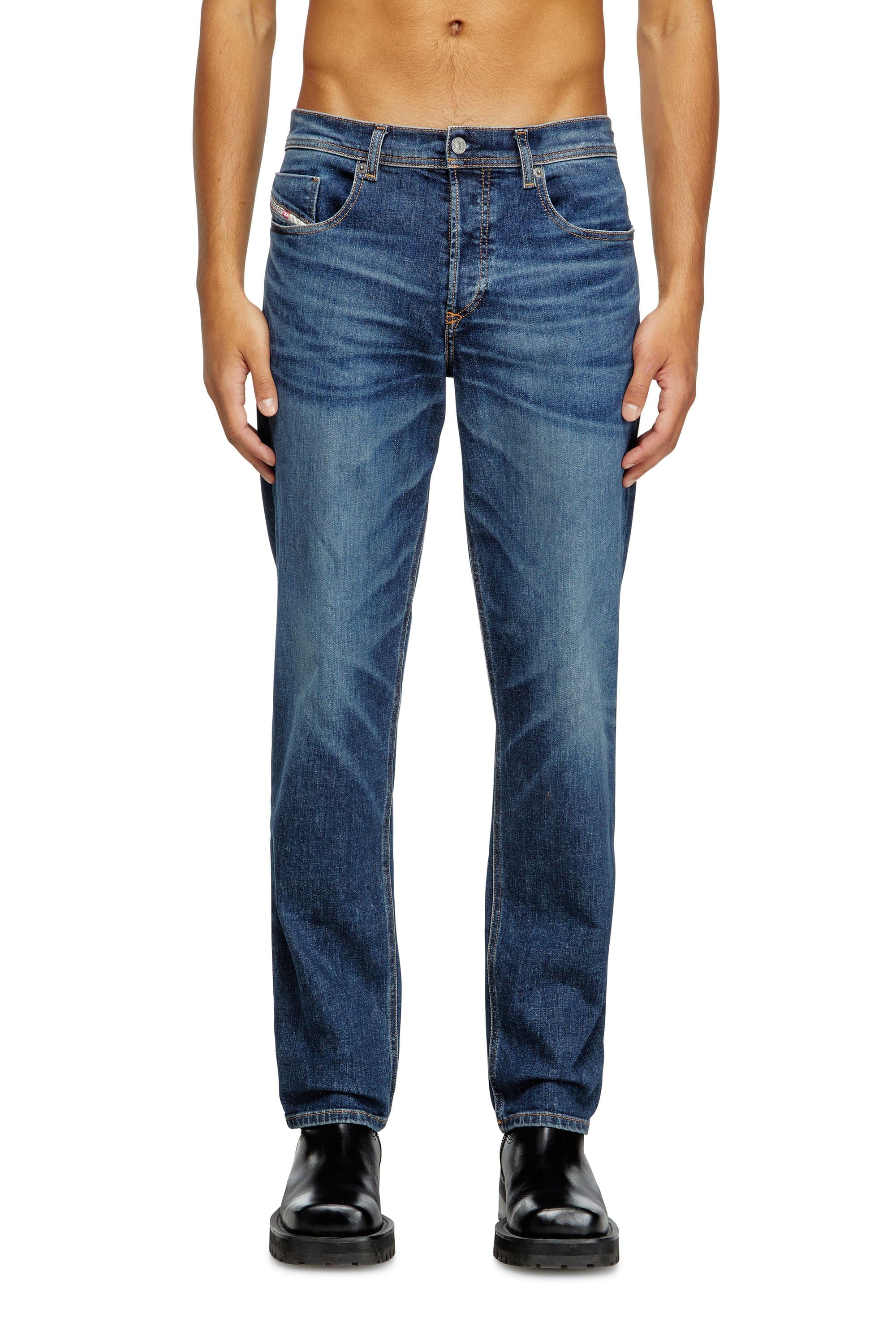Diesel - Regular Jeans - 2023 D-Finitive - Jeans - Man - Blue
