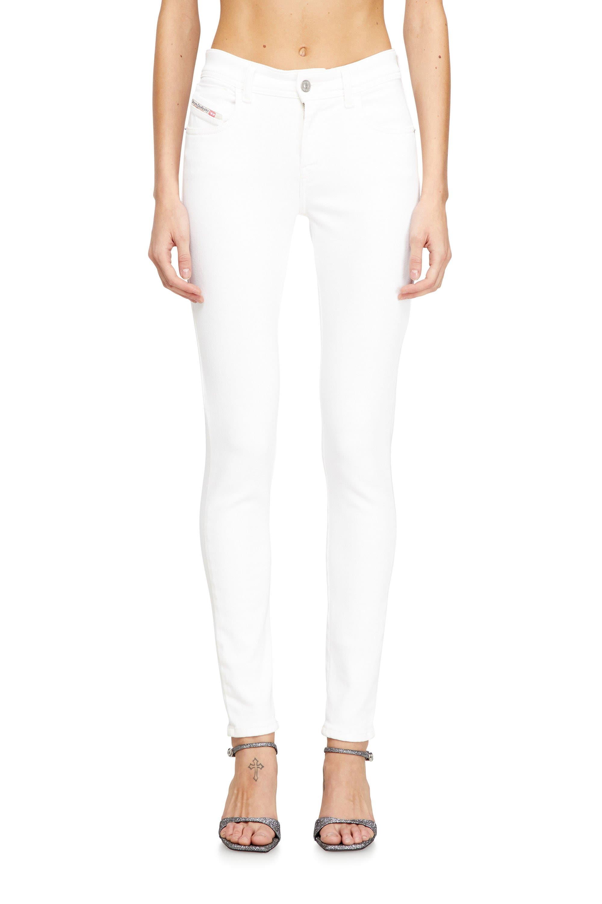Diesel - Skinny Jeans - 2017 Slandy - Jeans - Woman - White