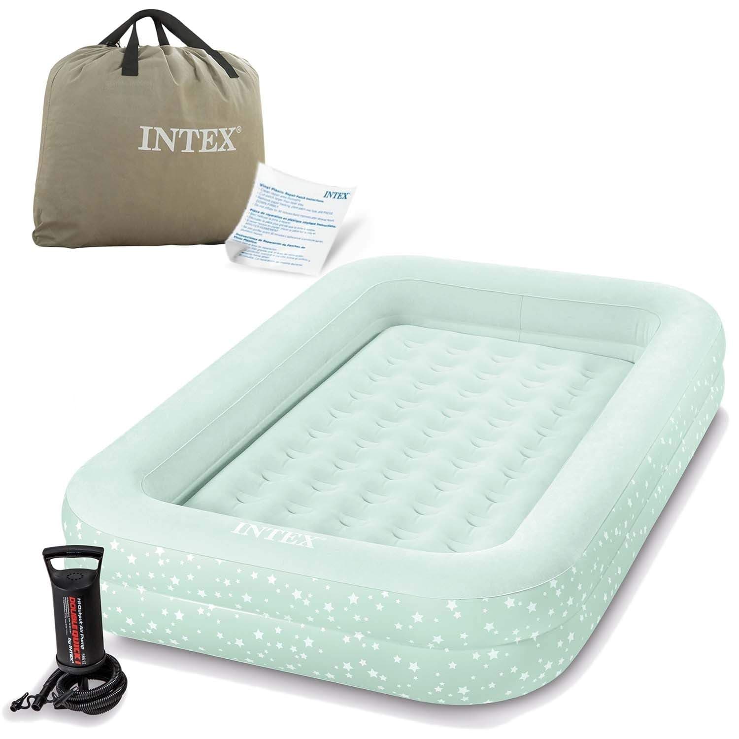 Ilmatäytteinen patja lapsille 168x107x25 cm INTEX 66810