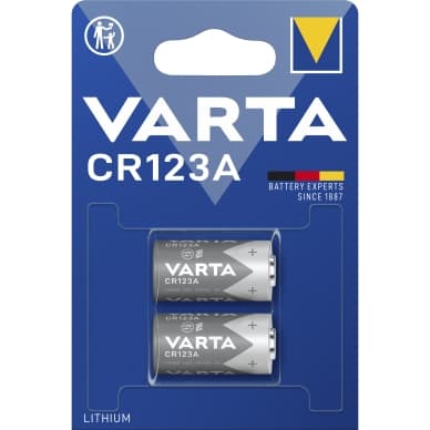 Varta Varta Ammattimainen litium CR123A paristo - 2 kpl 6205301402 Vastaa: N/A