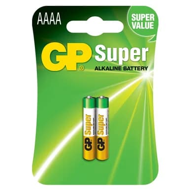 GP BATTERIES GP 25A-U2 / LR61 / AAAA 25A-U2 Vastaa: N/A