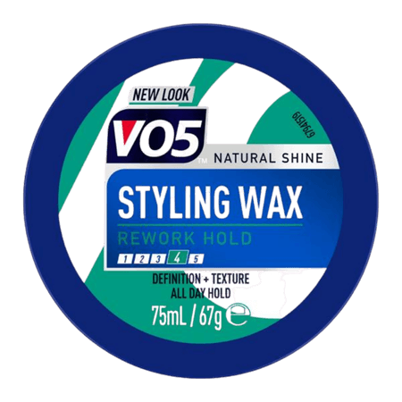 VO5 Natural Shine Rework Hold Styling Wax - 75 ml