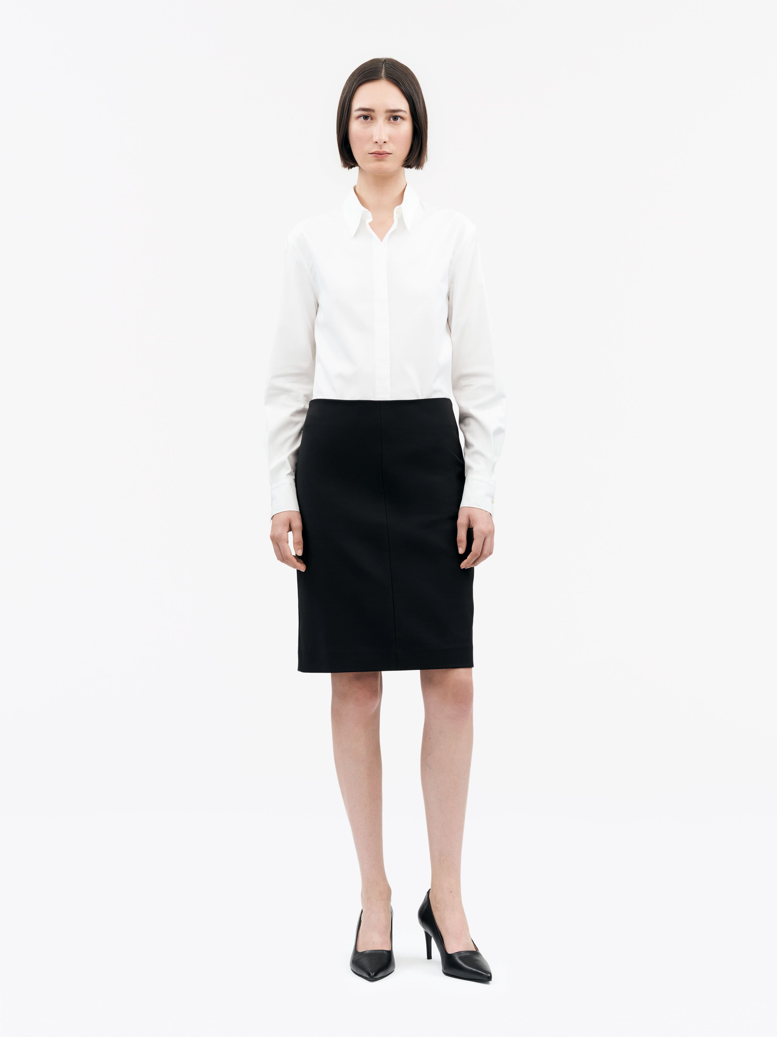 Violina Cotton Stretch Skirt